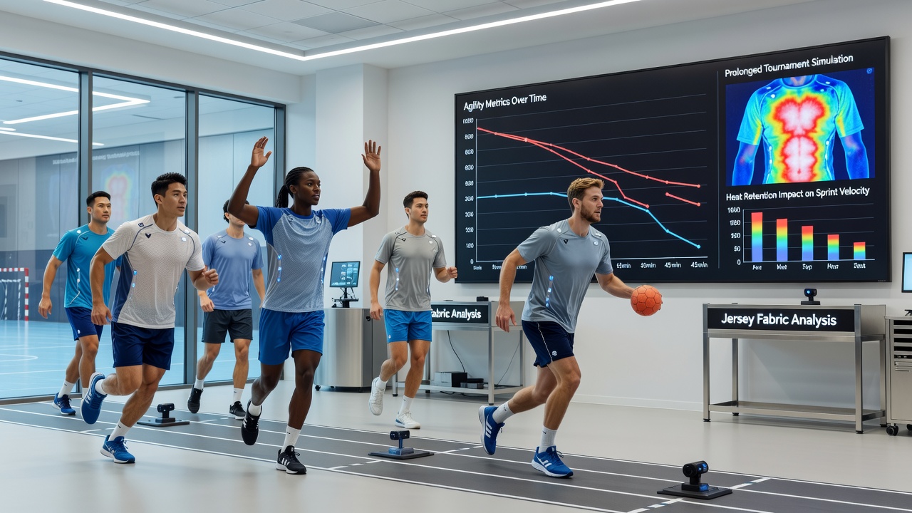 Datenanalyse von Agilitätsmessungen bei Handballturnieren
